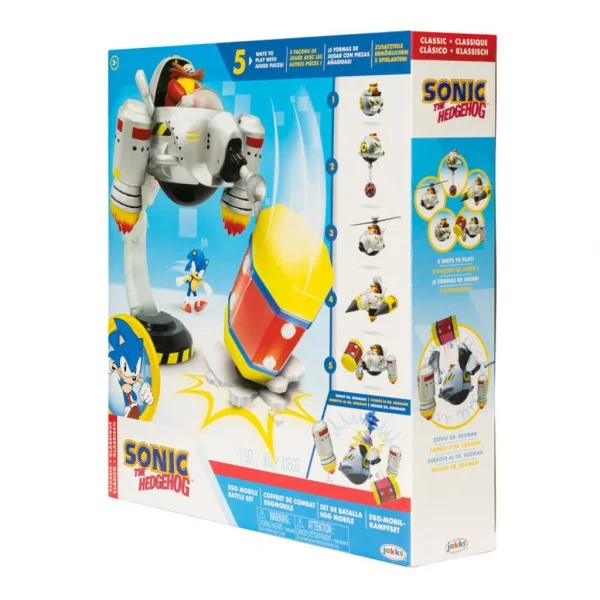 Sonic The Hedgehog Egg Mobile Battle Set - 41444-T